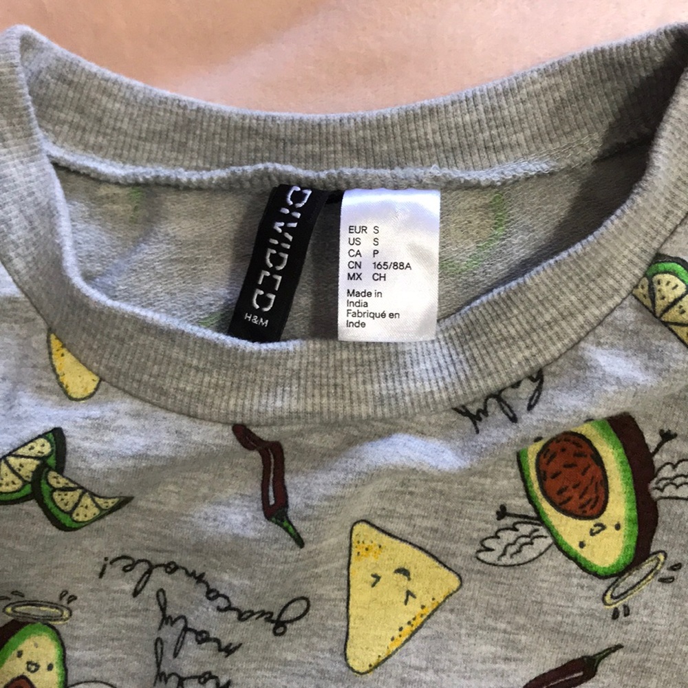 H&M “holy mole guacamole” Crewneck Sweater - Picture 6 of 9